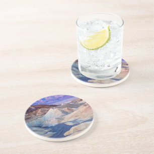 Dessous De Verre En Grès Point de Zabriskie avant aube