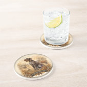 Dessous De Verre En Grès Pointer allemand à poil dur (Côté)