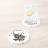 Dessous De Verre En Grès  Pointer allemand à poil dur (Côté)