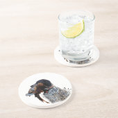 Dessous De Verre En Grès Pointeurs germains (GSP) (Côté)