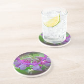 Dessous De Verre En Grès Pois de plage - Lathyrus japonicus - Fleur sauvage (Côté)