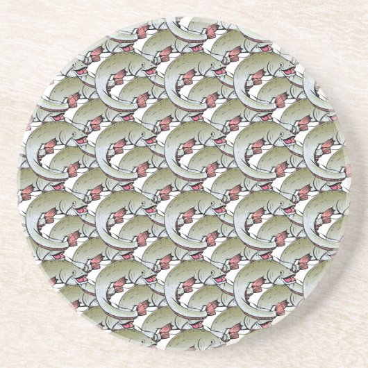 Dessous De Verre En Grès Poisson (Devant)