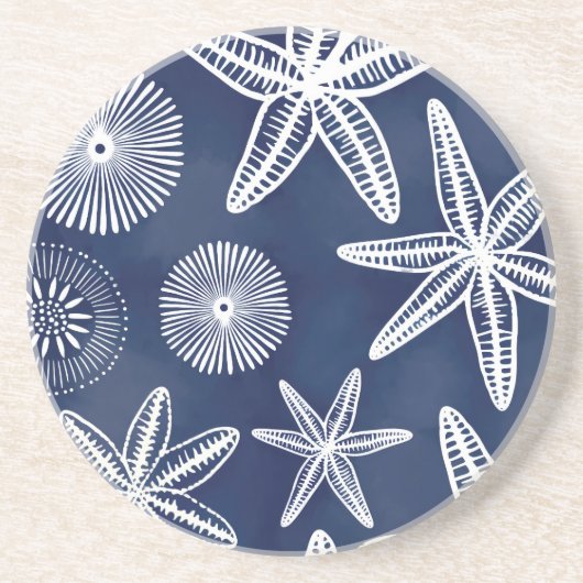 Dessous De Verre En Grès Poisson étoilé (Devant)