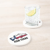 Dessous De Verre En Grès Poisson Texas (Côté)