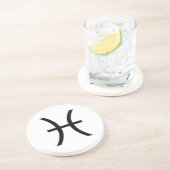 Dessous De Verre En Grès Poissons (Côté)