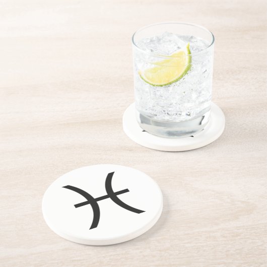 Dessous De Verre En Grès Poissons (Côté)