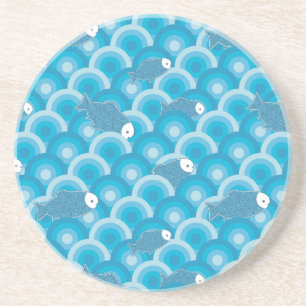Dessous De Verre En Grès Poissons