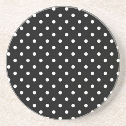 Dessous De Verre En Grès Polka dot (Devant)