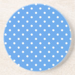 Dessous De Verre En Grès Polka dot<br><div class="desc">Pour les vrais amoureux des pois</div>