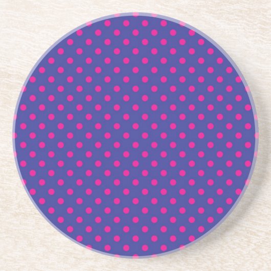 Dessous De Verre En Grès Polka dot (Devant)