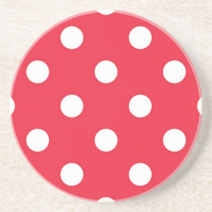 Dessous De Verre En Grès Polka dot