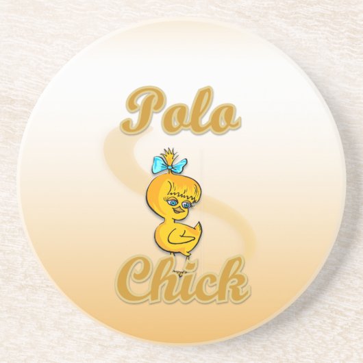 Dessous De Verre En Grès Polo Chick (Devant)