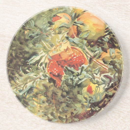 Dessous De Verre En Grès Pomegranates II par John Singer Sargent (Devant)