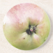 DESSOUS DE VERRE EN GRÈS POMME (Devant)