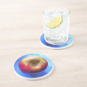 DESSOUS DE VERRE EN GRÈS POMMES (Côté)