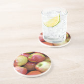 Dessous De Verre En Grès Pommes (Côté)