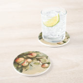 Dessous De Verre En Grès Pommes d'une branche (Côté)