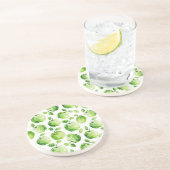 Dessous De Verre En Grès Pommes vertes (Côté)