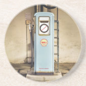 Dessous De Verre En Grès pompe à essence (Devant)