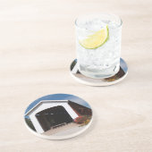 Dessous De Verre En Grès Pont couvert Série---Coaster (Côté)