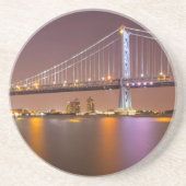 Dessous De Verre En Grès Pont de Ben Franklin (Devant)