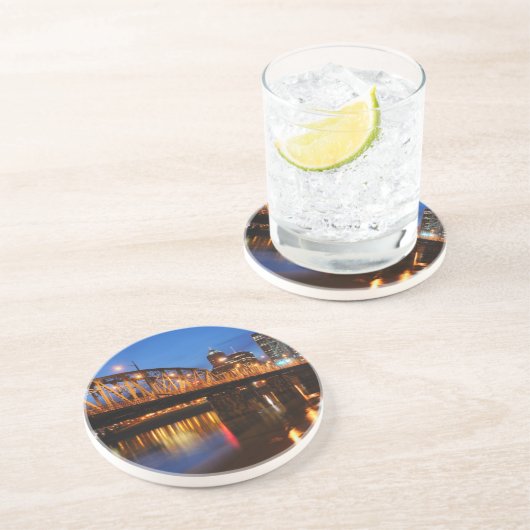 Dessous De Verre En Grès Pont de Hawthorne (Côté)
