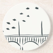 Dessous De Verre En Grès Pont du congrès d'Austin (Devant)