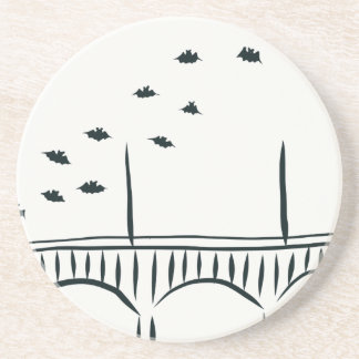 Dessous De Verre En Grès Pont du congrès d'Austin