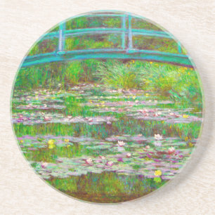 Dessous De Verre En Grès Pont japonais Monet et nappes d'eau