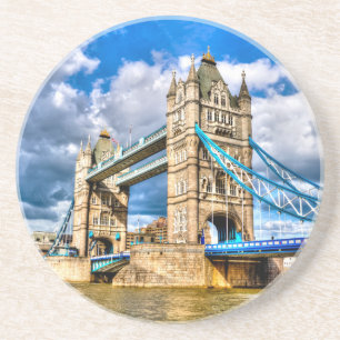 Dessous De Verre En Grès Pont Tour