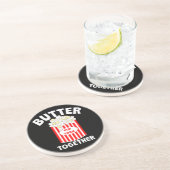 Dessous De Verre En Grès Popcorn de film BUTTER Together (Côté)