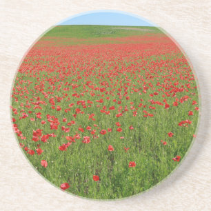 Dessous De Verre En Grès Poppies alive !