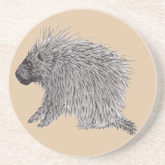 Dessous De Verre En Grès Porcupine (Devant)
