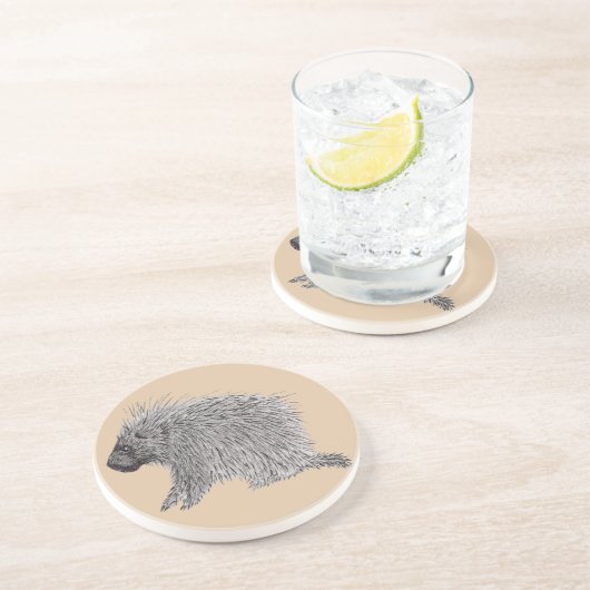 Dessous De Verre En Grès Porcupine (Côté)