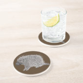 Dessous De Verre En Grès Porcupine (Côté)