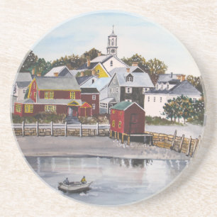Dessous De Verre En Grès Port de Portsmouth, New Hampshire