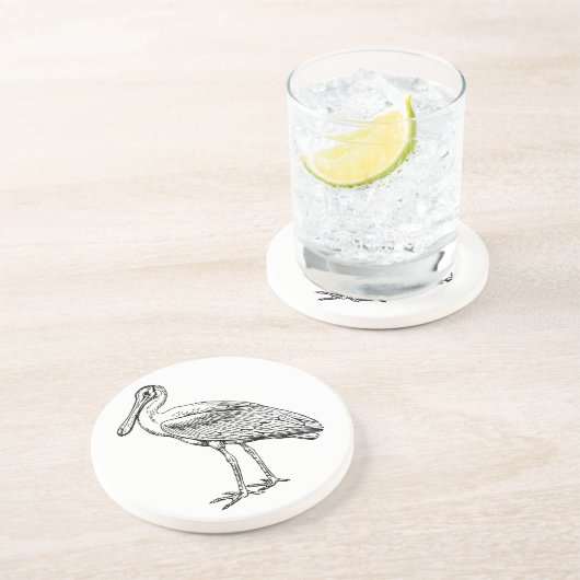 Dessous De Verre En Grès Porte-bec (Côté)