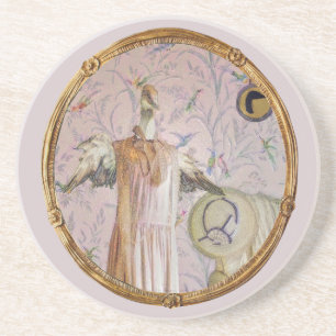 Dessous De Verre En Grès Portrait de Mme Smew
