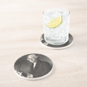 Dessous De Verre En Grès Portrait de Thomas Jefferson (Côté)