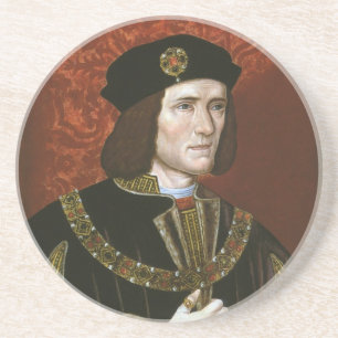 Dessous De Verre En Grès Portrait du Roi anglais Richard III