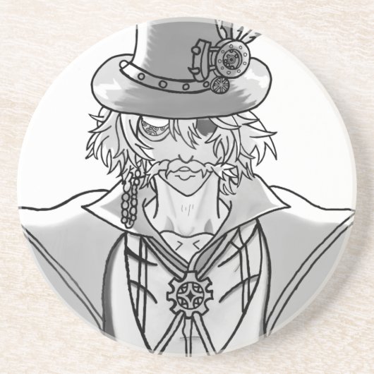 Dessous De Verre En Grès Posavaso de arenisca (Devant)