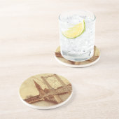 Dessous De Verre En Grès Posavasos Le pont gonflable (Inverness - Ecosse) (Côté)