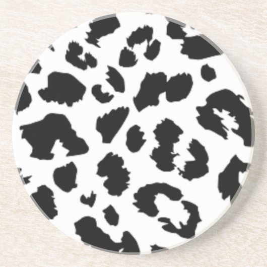 DESSOUS DE VERRE EN GRÈS POSTER DE ANIMAL LEOPARD (Devant)