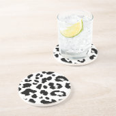 DESSOUS DE VERRE EN GRÈS POSTER DE ANIMAL LEOPARD (Côté)