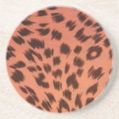 DESSOUS DE VERRE EN GRÈS POSTER DE ANIMAL ROSE (Devant)