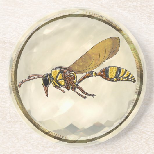 Dessous De Verre En Grès Potter Wasp (Devant)
