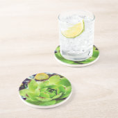 Dessous De Verre En Grès Poules et poules (Côté)