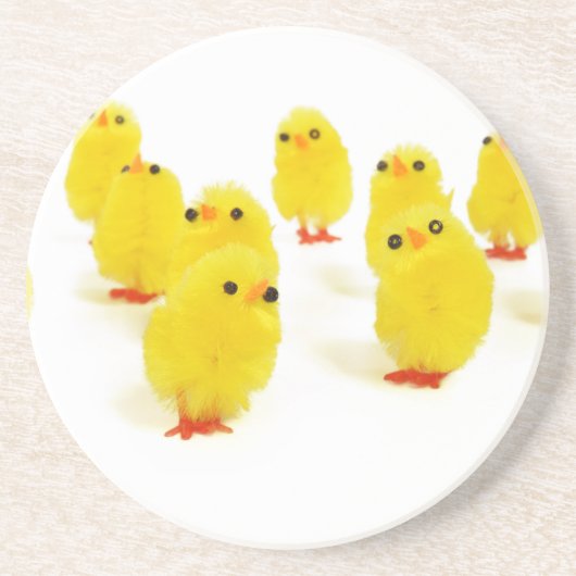 Dessous De Verre En Grès poules mignonnes (Devant)