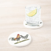 Dessous De Verre En Grès Poulets islandais (Côté)