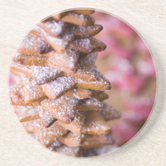 Dessous de verre en grès pour cookies (Devant)
